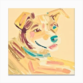 Dog Portrait 1 Canvas Print