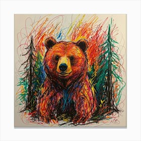 Grizzly Bear Canvas Print