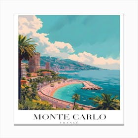 Monte Carlo Canvas Print