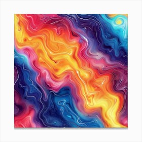 Abstract Aura (8) Canvas Print