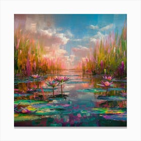 Water Lilies Canvas Print