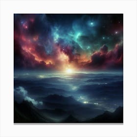 Nebula 123 Canvas Print