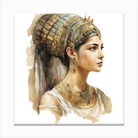 Egyptian Woman 4 Canvas Print