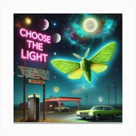 Choose The Light 1 Canvas Print