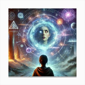 Kaida Visionary Experience Converted Canvas Print