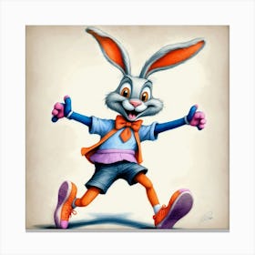 Easter Bunny 42 Canvas Print