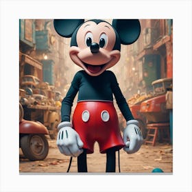 Mickey Mouse Canvas Print