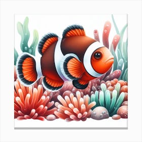 Clownfish 3 Canvas Print