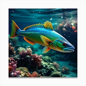 Colorful Fish Canvas Print