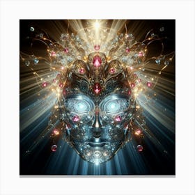 Ethereal Face Canvas Print