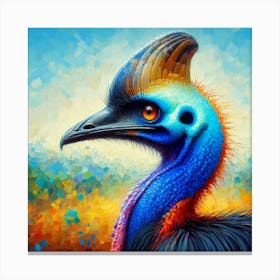 Cassowary bird 1 Canvas Print