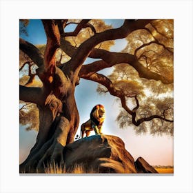 Lion King 10 Canvas Print