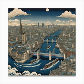 London Skyline Canvas Print