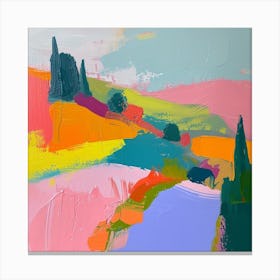 Abstract Travel Collection Italy 6 Canvas Print