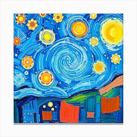 Starry Night 24 Canvas Print