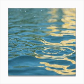 Ripples In The Water 1 Canvas Print