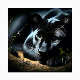 Wild Animal Creative Portrait 198 Canvas Print