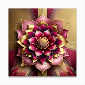 Lotus Flower 53 Canvas Print