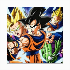 Dragon Ball Super 70 Canvas Print