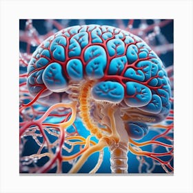 Human Brain 43 Canvas Print