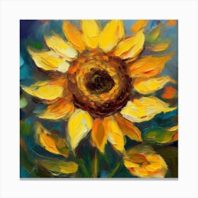 Sunflower 48 Canvas Print