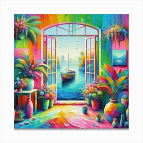 Rainbow Room Canvas Print