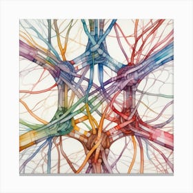 Neuron 72 Canvas Print