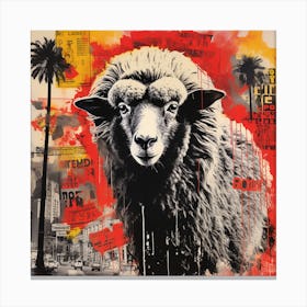 'Sheep' Canvas Print