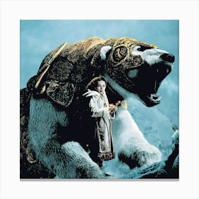 Golden Bear Canvas Print