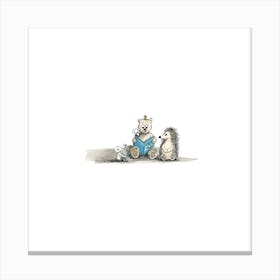Story Time Canvas Print