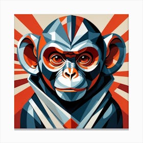 Monkey Canvas Print