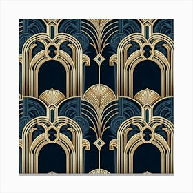 Deco Wallpaper 1 Canvas Print