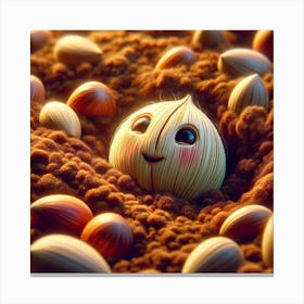 Oliver, the tiny seed 1 Canvas Print