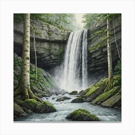 Waterfall Canvas Print