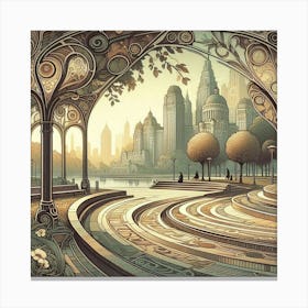 Cityscape 31 Canvas Print