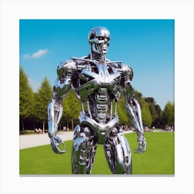 Terminator - Terminator Stock Videos & Royalty-Free Footage Canvas Print