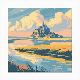 Mont Saint Michel Canvas Print