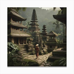 Bali Indonesia Art Print 0 Canvas Print