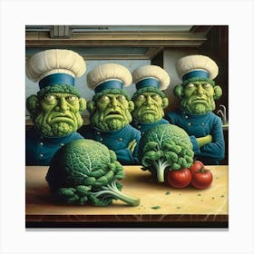 'Broccoli' Canvas Print