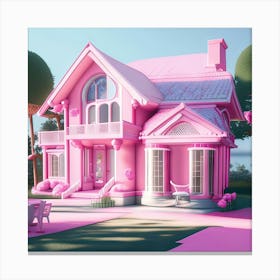 Barbie Dream House (319) Canvas Print