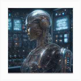 Cyborg 53 Canvas Print