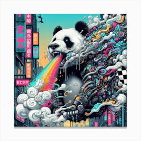 Panda Bear 8 Canvas Print