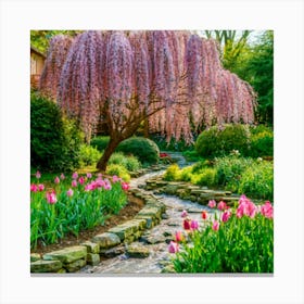 Weeping Willow Canvas Print