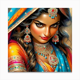 Exotic Beauty Artwork 268 Canvas Print