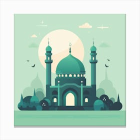 Islamic Mosque 1 Canvas Print