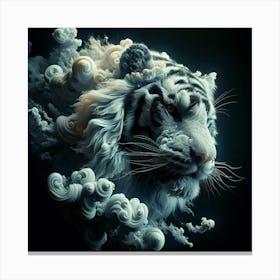 White Tiger 2 Canvas Print