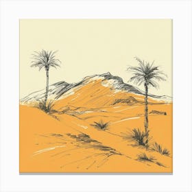 Sahara Desert Canvas Print