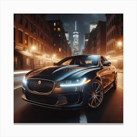 Jaguar Xe Canvas Print