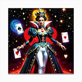 Queen Of Hearts 7 Canvas Print