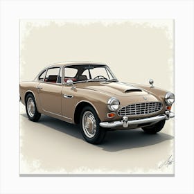 Aston Martin Db9 Canvas Print